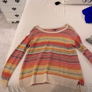 Multi colored oversized sweater